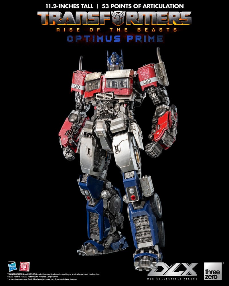 PREORDINE ESAURITO Transformers: Rise of the Beasts DLX Action Figure 1/6 Optimus Prime 28 cm