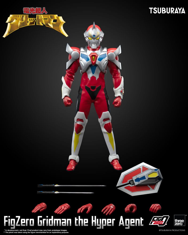 SU ORDINAZIONE Gridman the Hyper Agent FigZero Action Figure Gridman the Hyper Agent 30 cm *PREZZO SPECIALE* ESAURITO