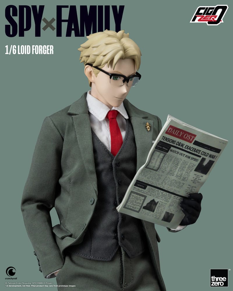 PREORDINE ESAURITO Spy x Family FigZero Action Figure 1/6 Loid Forger 31 cm (PREORDINE NON CANCELLABILE)