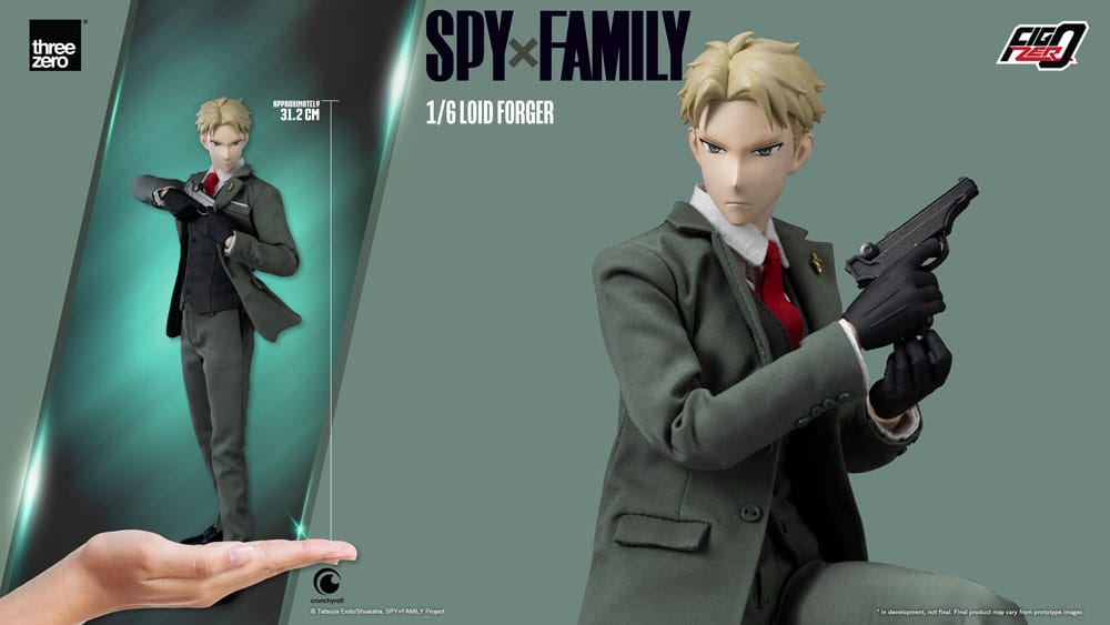 PREORDINE ESAURITO Spy x Family FigZero Action Figure 1/6 Loid Forger 31 cm (PREORDINE NON CANCELLABILE)
