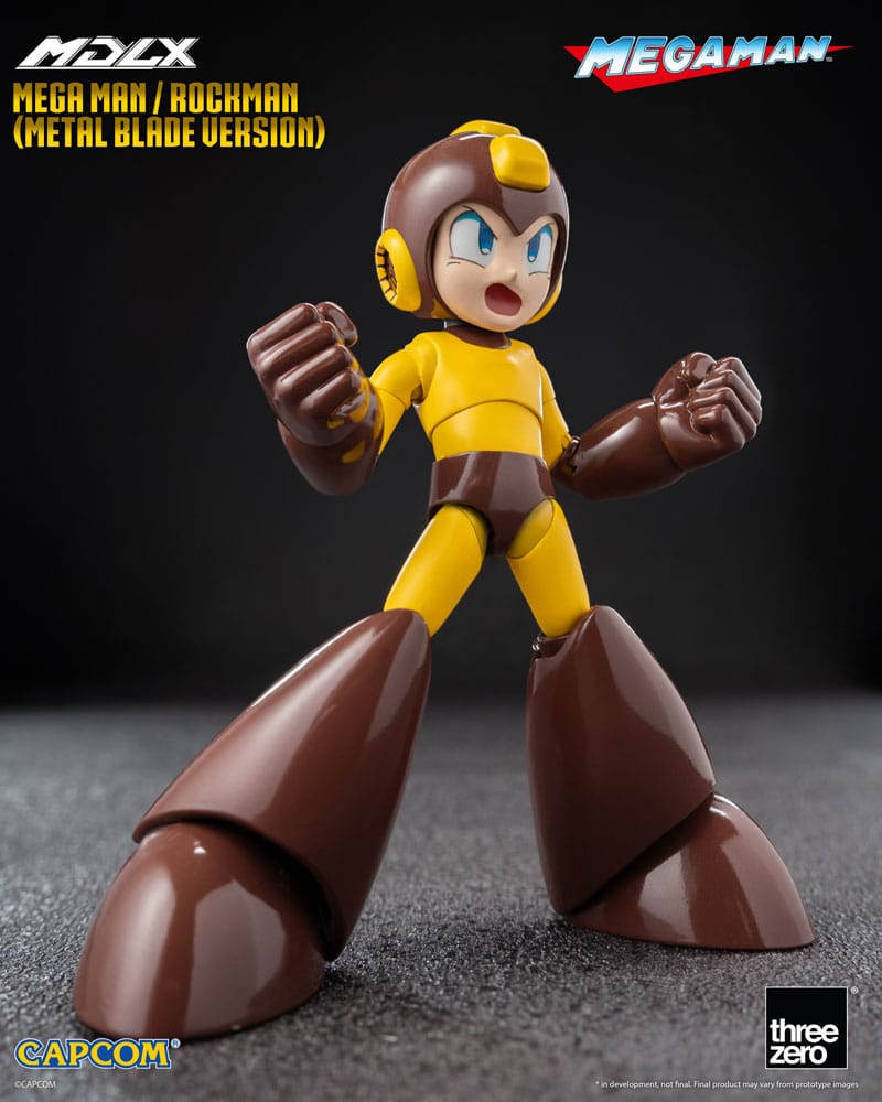 MADE TO ORDER Mega Man MDLX Action Figure Mega Man / Rockman (Metal Blade Version) 10 cm