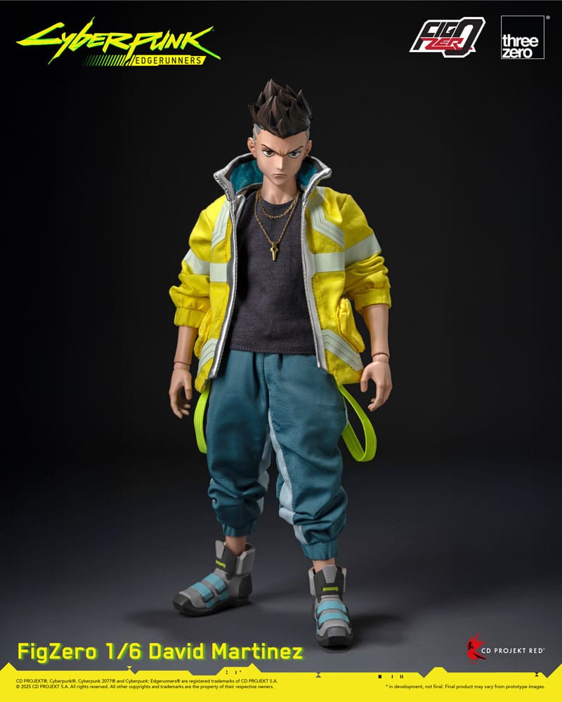 PREORDINE+ 03/2026 (NON CANCELLABILE) Cyberpunk: Edgerunners FigZero Action Figure 1/6 David Martinez 28 cm