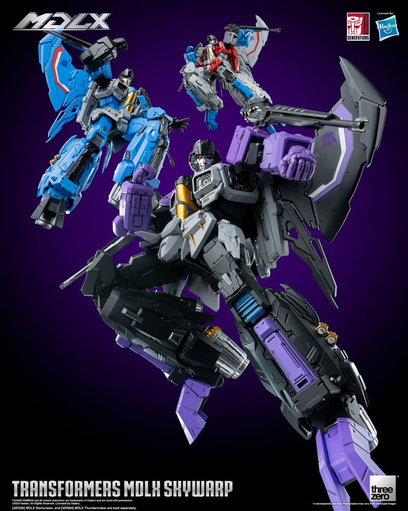 PREORDINE ESAURITO Transformers MDLX Action Figure Skywarp 20 cm (PREORDINE NON CANCELLABILE)