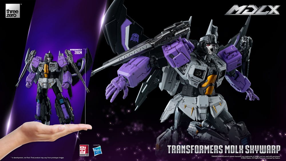 PREORDINE ESAURITO Transformers MDLX Action Figure Skywarp 20 cm (PREORDINE NON CANCELLABILE)