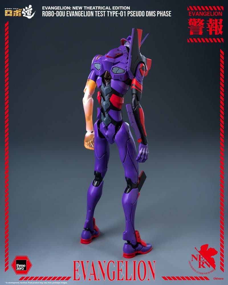 VORBESTELLUNG+ 09/2027 Rebuild Evangelion Robo-Dou Actionfigur Evangelion Test Typ-01 Pseudo DMS Phase 25 cm