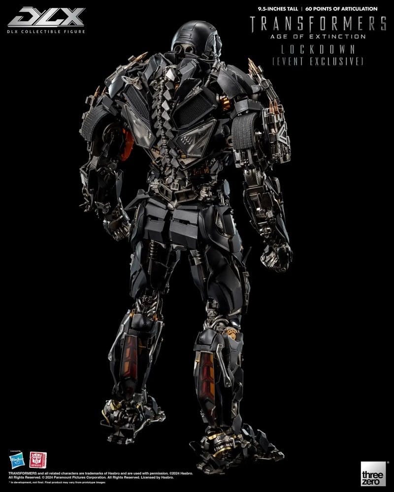 🧪 LAB | SU ORDINAZIONE Transformers: Age of Extinction DLX Action Figure 1/6 Lockdown 24 cm heo Exclusive