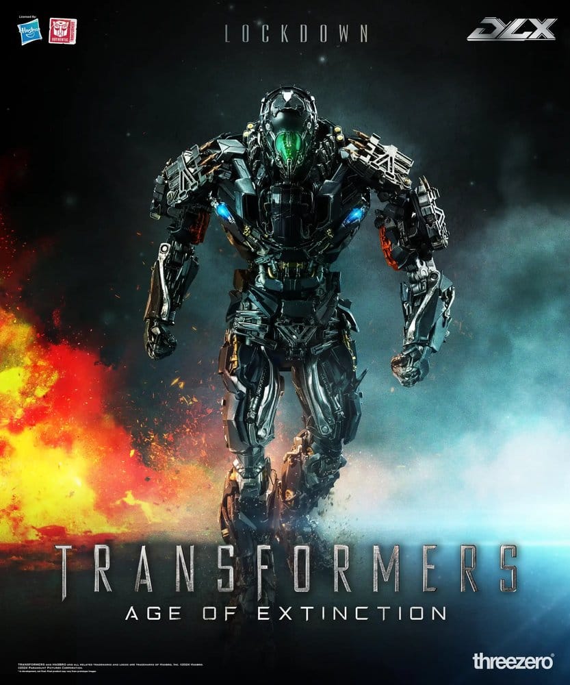 🧪 LAB | SU ORDINAZIONE Transformers: Age of Extinction DLX Action Figure 1/6 Lockdown 24 cm heo Exclusive
