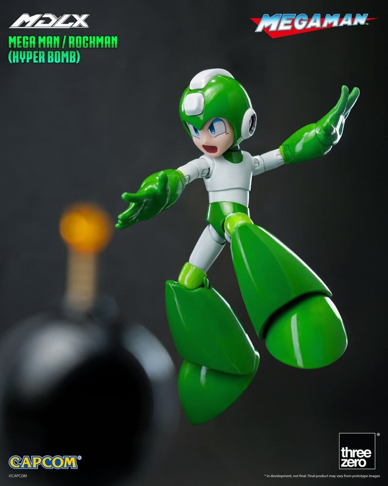 PREORDINE+ CHIUSO 05/2027 Mega Man MDLX Action Figure Mega Man / Rockman (Hyper Bomb) 10 cm