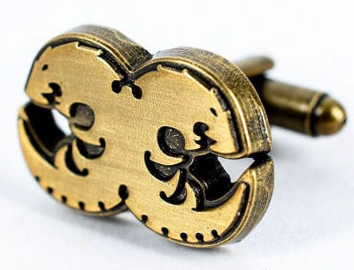 SU ORDINAZIONE Warhammer 40,000 Cufflinks Tyranids *PREZZO SPECIALE*