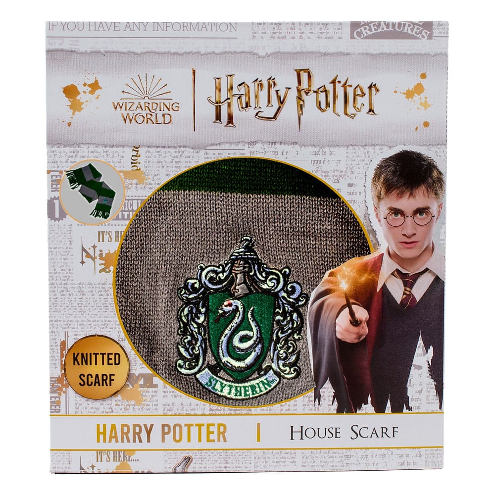 SU ORDINAZIONE Harry Potter Scarf Slytherin Bold Stripes (Boxed) 160 cm *PREZZO SPECIALE*