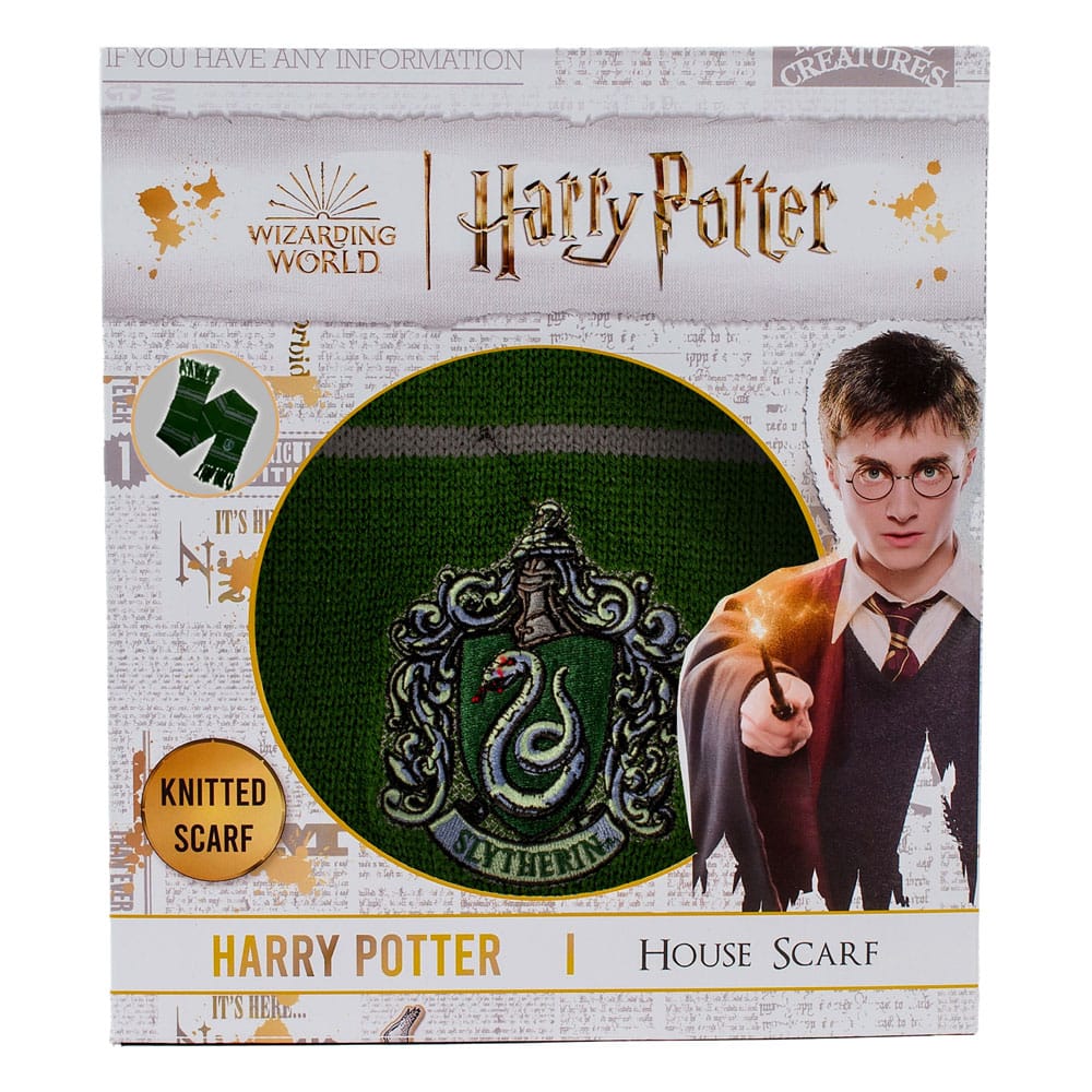 SU ORDINAZIONE Harry Potter Scarf Slytherin Thin Stripes (Boxed) 160 cm *PREZZO SPECIALE*