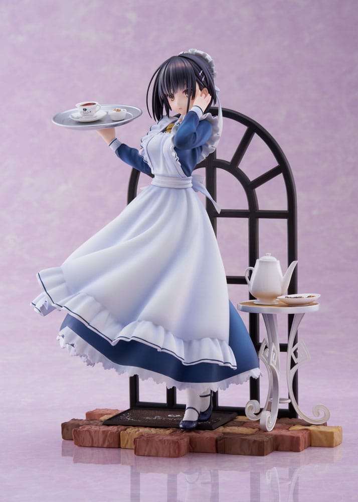 PREORDINE 08/2025 Cafe Stella and the Reaper's Butterfly Natsume Shiki 24 cm Statue 1/7 (PREORDINE NON CANCELLABILE)