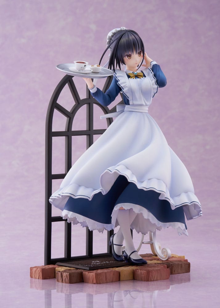 PREORDINE 08/2025 Cafe Stella and the Reaper's Butterfly Natsume Shiki 24 cm Statue 1/7 (PREORDINE NON CANCELLABILE)