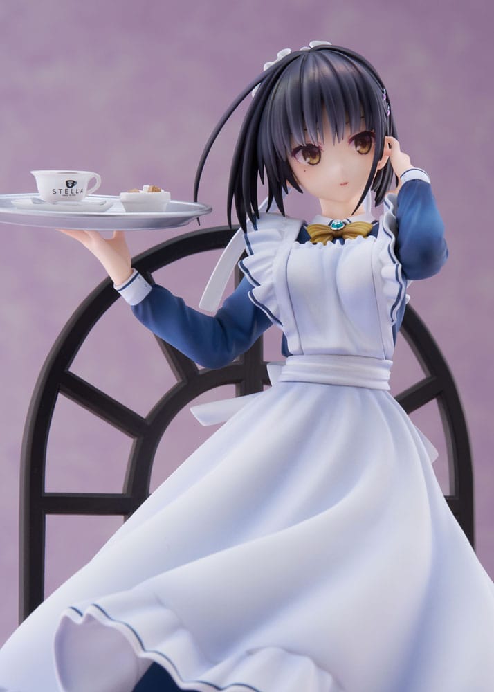 PREORDINE 08/2025 Cafe Stella and the Reaper's Butterfly Natsume Shiki 24 cm Statue 1/7 (PREORDINE NON CANCELLABILE)