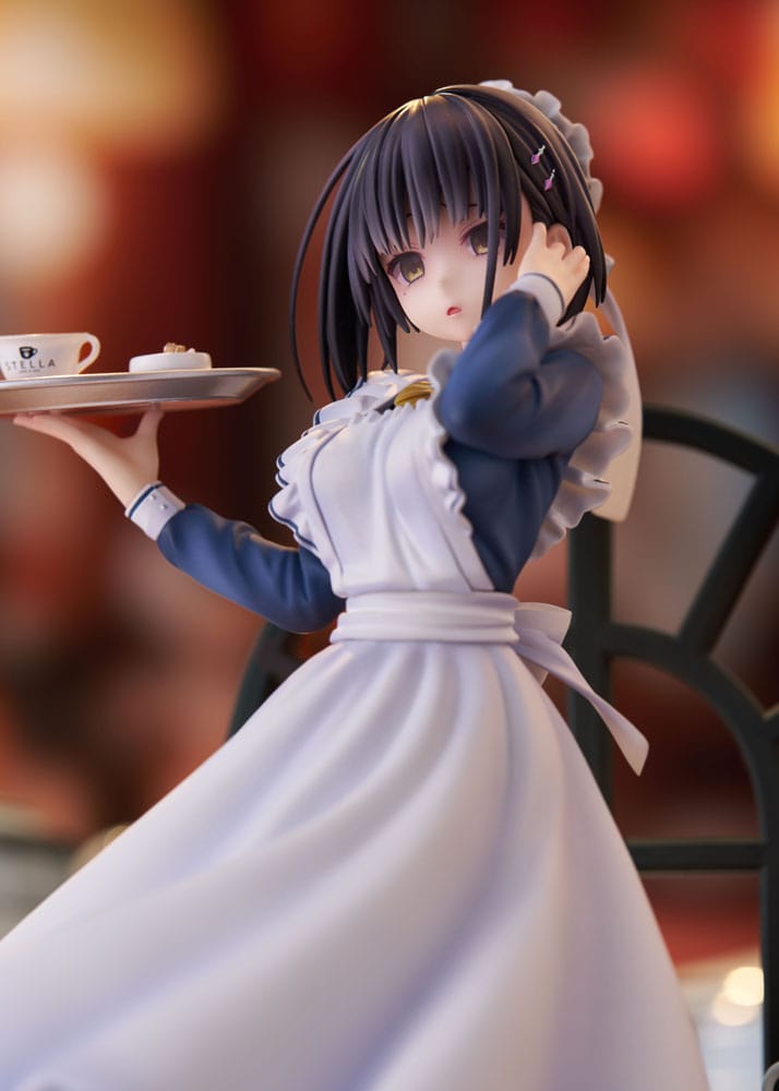 PREORDINE 08/2025 Cafe Stella and the Reaper's Butterfly Statue 1/7 Natsume Shiki Ami Ami Limited Edition 24 cm (PREORDINE NON CANCELLABILE)