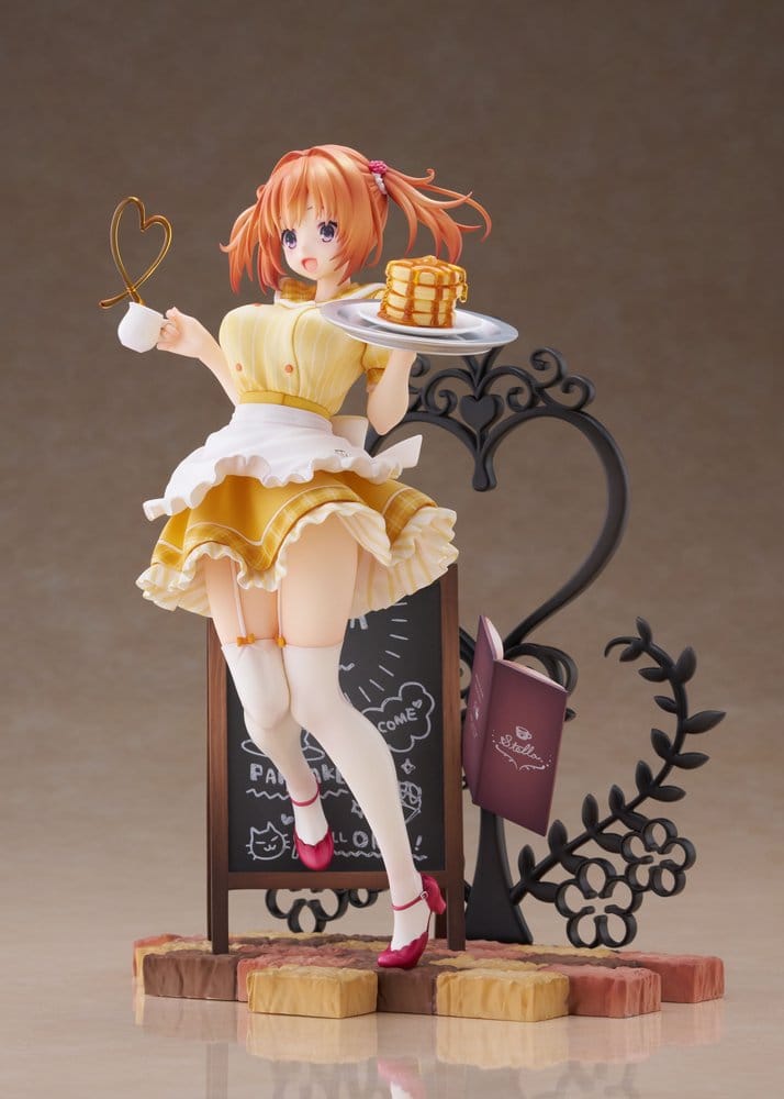 PREORDINE+ 05/2027 (NON CANCELLABILE) Café Stella and the Reaper's Butterflies PVC Figure 1/7 Sumizome Nozomi AmiAmi Limited Edition 23 cm