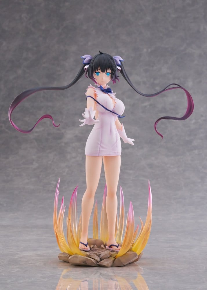 PREORDINE+ 08/2027 Is It Wrong to Try to Pick Up Girls in a Dungeon? V PVC Figure 1/7 Hestia Divinity Unleashed Ver. 24 cm