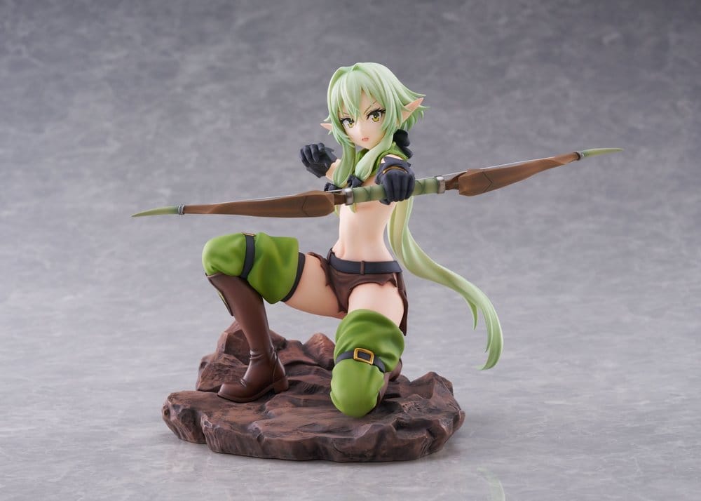 PREORDINE+ 09/2027 Goblin Slayer II PVC Figure 1/7 High Elf Archer battle with goblins Ver. 16 cm