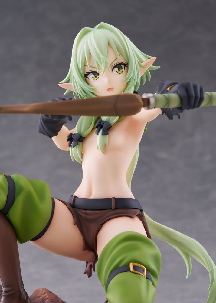 PREORDINE+ 09/2027 Goblin Slayer II PVC Figure 1/7 High Elf Archer battle with goblins Ver. 16 cm