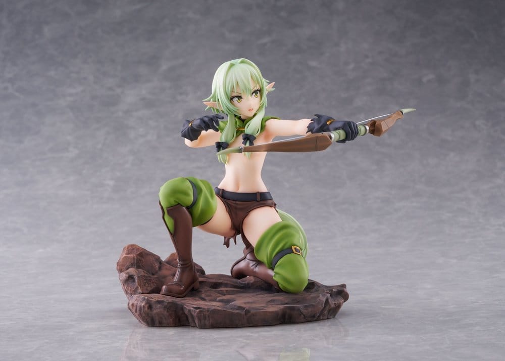 PREORDINE+ 09/2027 Goblin Slayer II PVC Figure 1/7 High Elf Archer battle with goblins Ver. AmiAmi Limited Edition 16 cm