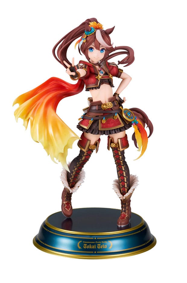 SU ORDINAZIONE Uma Musume Pretty Derby PVC Statue 1/7 Beyond The Horizon Tokai Teio 25 cm