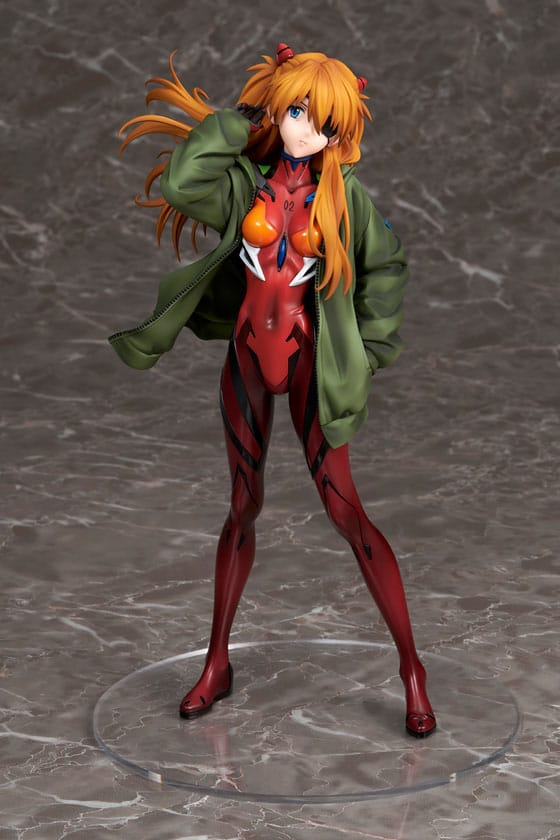 PREORDINE CHIUSO 08/2025 Shin Evangelion Movie PVC Statue 1/7 Shikinami Asuka Langley Hoodie Ver. 23 cm (PREORDINE NON CANCELLABILE)