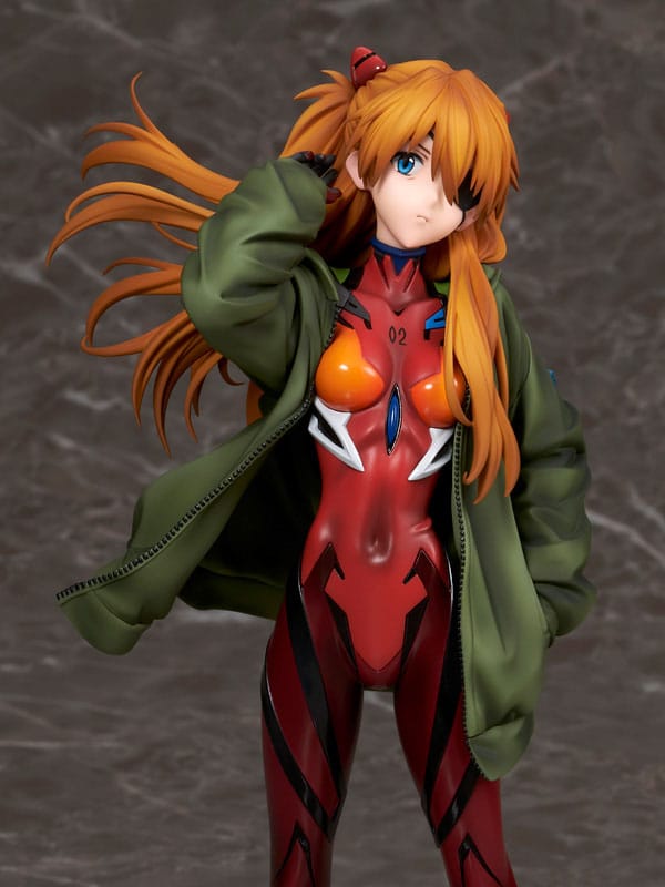 PREORDINE CHIUSO 08/2025 Shin Evangelion Movie PVC Statue 1/7 Shikinami Asuka Langley Hoodie Ver. 23 cm (PREORDINE NON CANCELLABILE)