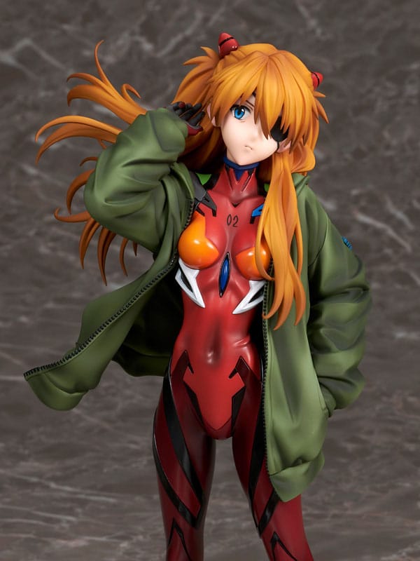 PREORDINE CHIUSO 08/2025 Shin Evangelion Movie PVC Statue 1/7 Shikinami Asuka Langley Hoodie Ver. 23 cm (PREORDINE NON CANCELLABILE)