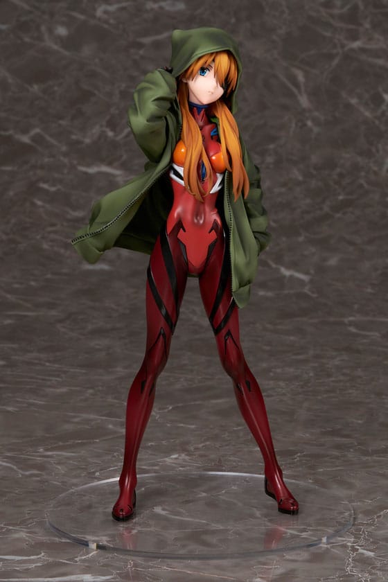 PREORDINE CHIUSO 08/2025 Shin Evangelion Movie PVC Statue 1/7 Shikinami Asuka Langley Hoodie Ver. 23 cm (PREORDINE NON CANCELLABILE)