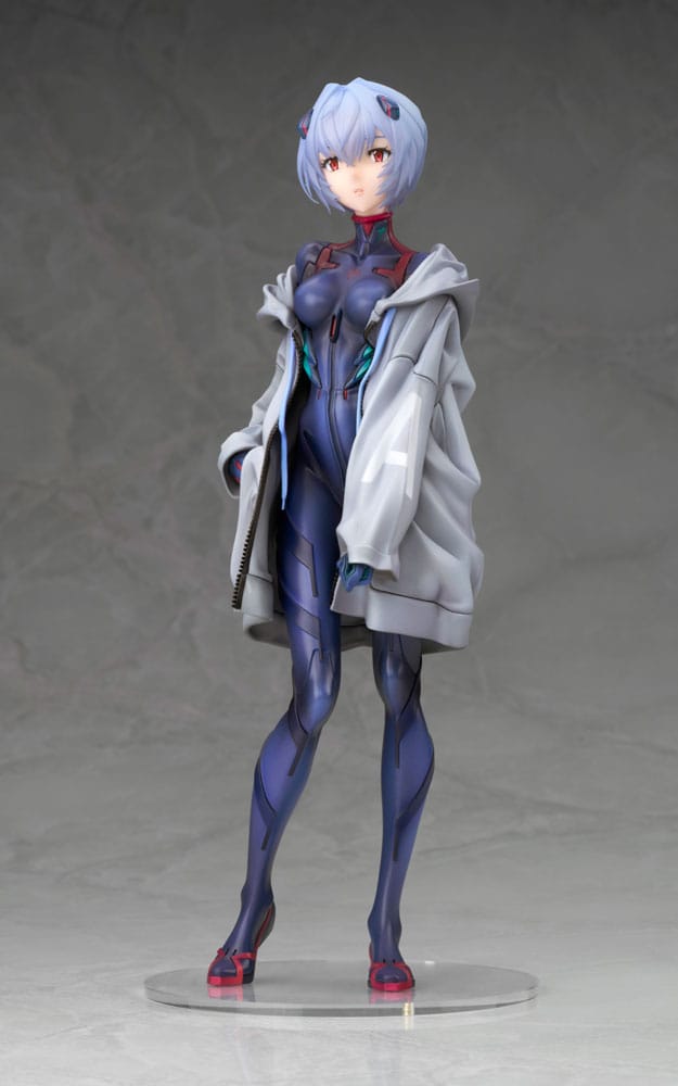PREORDINE 02/2026 Evangelion: 3.0+1.0 Thrice Upon a Time PVC Statue 1/7 Tentative Name Rei Ayanami Millennials Illust Ver. 22 cm (re-run) (PREORDINE NON CANCELLABILE)