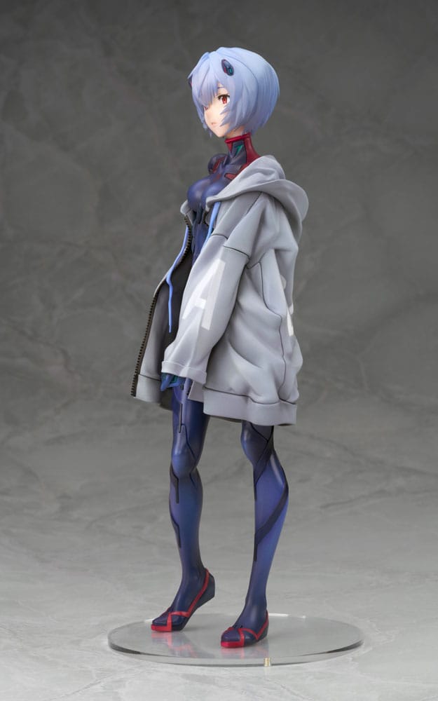 PREORDINE 02/2026 Evangelion: 3.0+1.0 Thrice Upon a Time PVC Statue 1/7 Tentative Name Rei Ayanami Millennials Illust Ver. 22 cm (re-run) (PREORDINE NON CANCELLABILE)