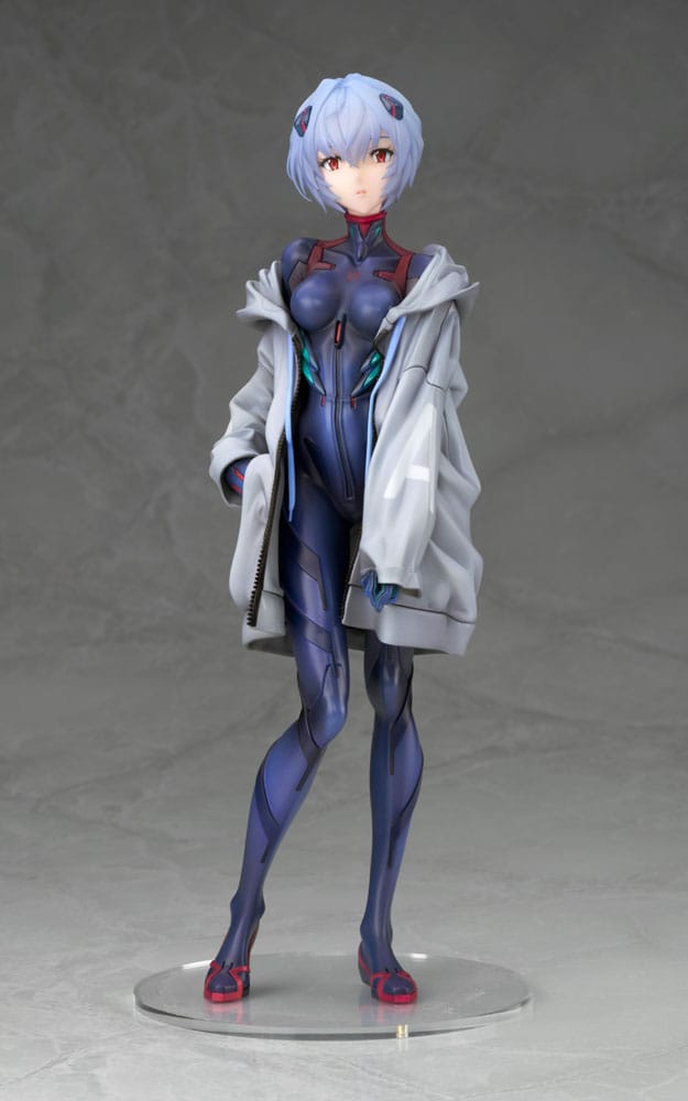 PREORDINE 02/2026 Evangelion: 3.0+1.0 Thrice Upon a Time PVC Statue 1/7 Tentative Name Rei Ayanami Millennials Illust Ver. 22 cm (re-run) (PREORDINE NON CANCELLABILE)
