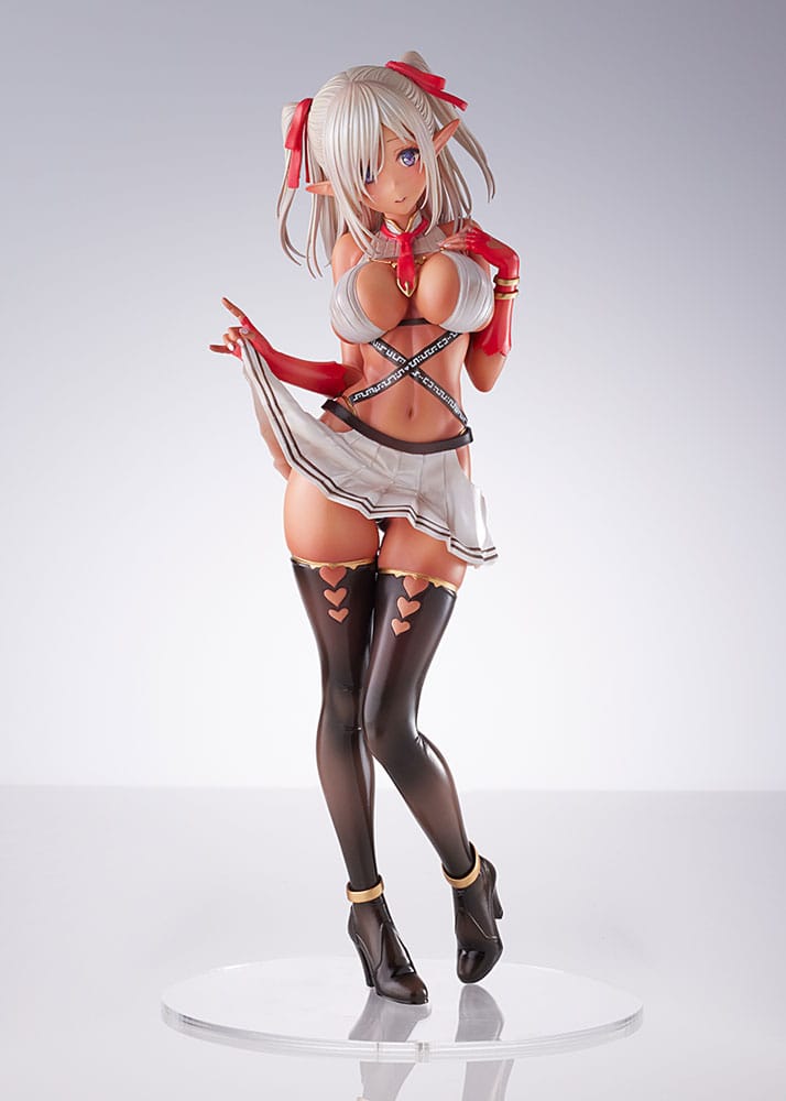 SU ORDINAZIONE Original Character PVC Statue 1/6 ChocoElf Dai Kasshoku Jidai 28 cm *PREZZO SPECIALE*