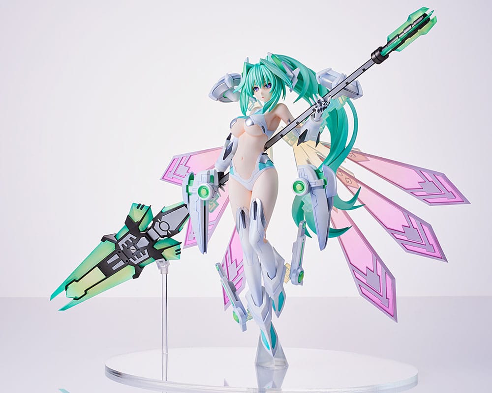 SU ORDINAZIONE Hyperdimension Neptunia PVC Statue 1/7 Green Heart 27 cm ESAURITO