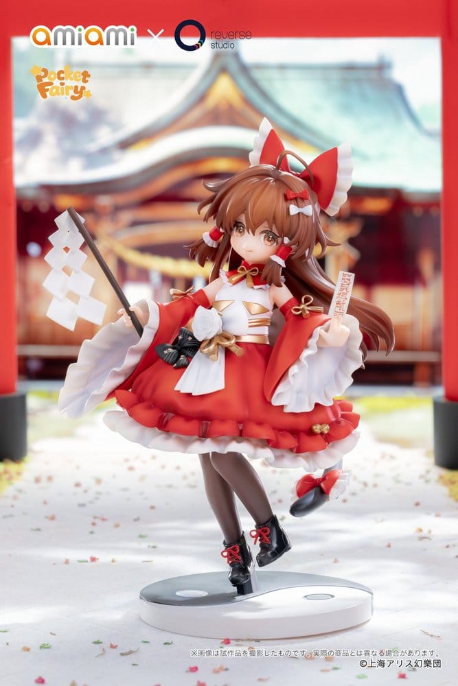 PREORDINE+ 02/2028 Touhou Project Reverse Palm Spirit PVC Figure Reimu Hakurei 15 cm
