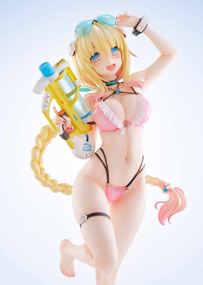 PREORDINE+ 06/2026 Phantasy Star Online PVC Statue 1/7 es Akhtal Summer Vacation 24 cm (PREORDINE NON CANCELLABILE)