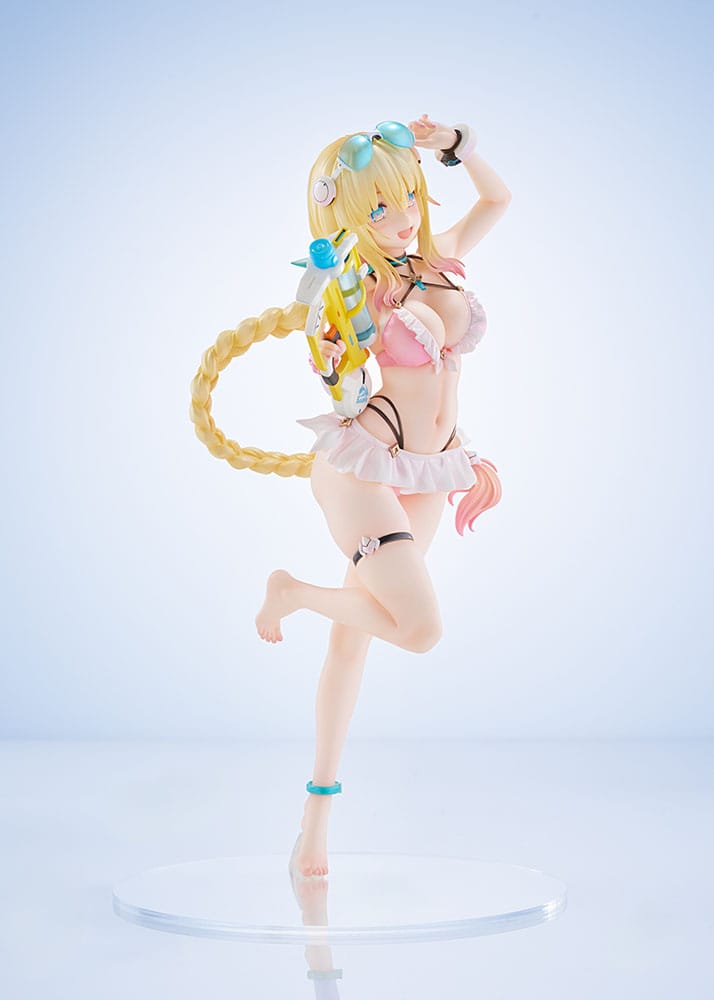 SU ORDINAZIONE Phantasy Star Online PVC Statue 1/7 es Akhtal Summer Vacation 24 cm