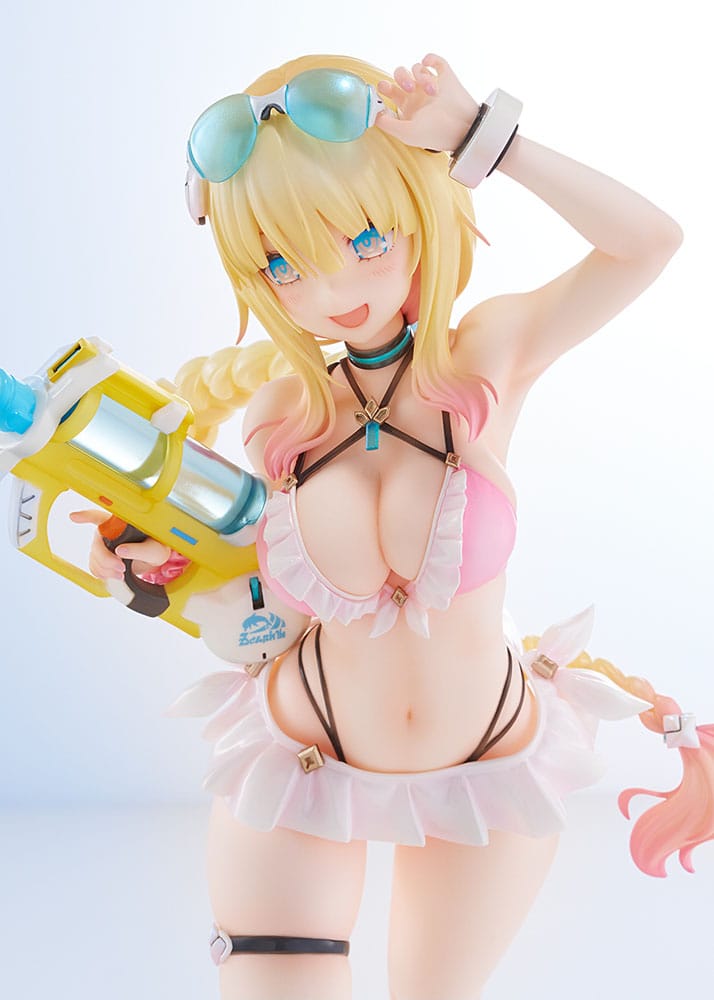 SU ORDINAZIONE Phantasy Star Online PVC Statue 1/7 es Akhtal Summer Vacation 24 cm