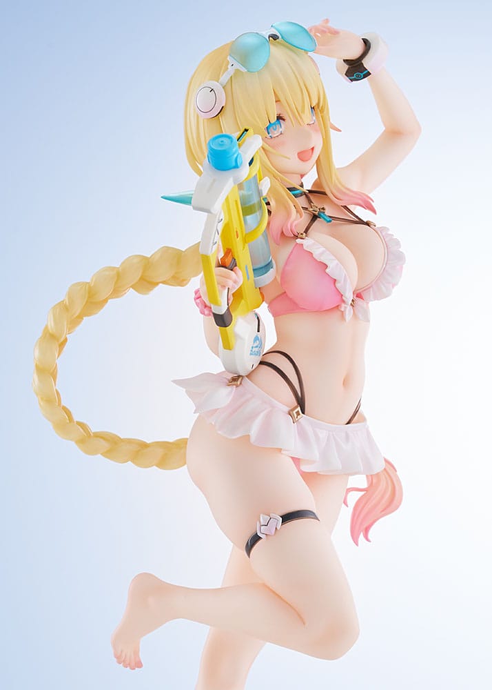 SU ORDINAZIONE Phantasy Star Online PVC Statue 1/7 es Akhtal Summer Vacation 24 cm