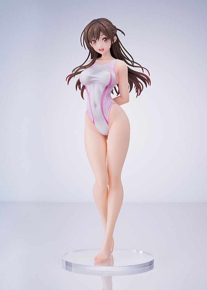 PREORDINE+ CHIUSO 06/2026 (NON CANCELLABILE) Rent-a-Girlfriend PVC Statue 1/7 Chizuru Mizuhara Pink Line Swimwear Ver. 25 cm