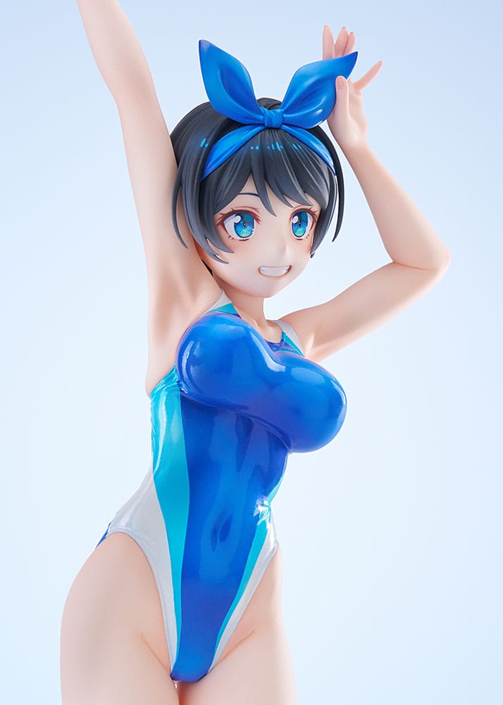SU ORDINAZIONE Rent-a-Girlfriend PVC Statue 1/7 Ruka Sarashina Competition Swimsuit Ver. 29 cm