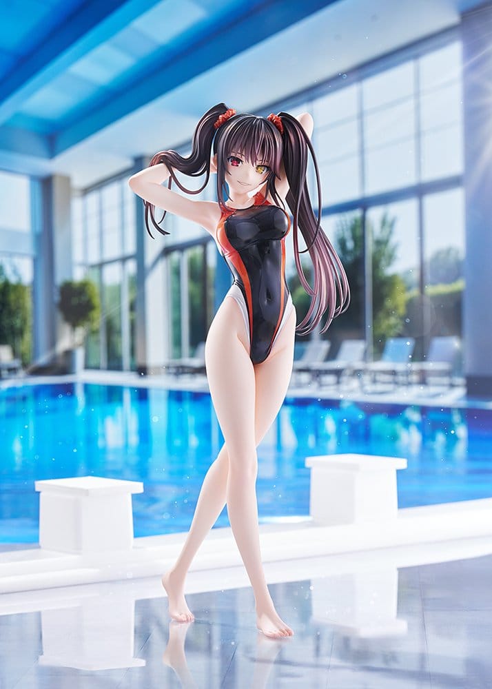PREORDINE+ 12/2026 (NON CANCELLABILE) Date A Live Swimsuit Silhouette PVC Figure 1/7 Kurumi Tokisaki Swimwear Ver. 24 cm