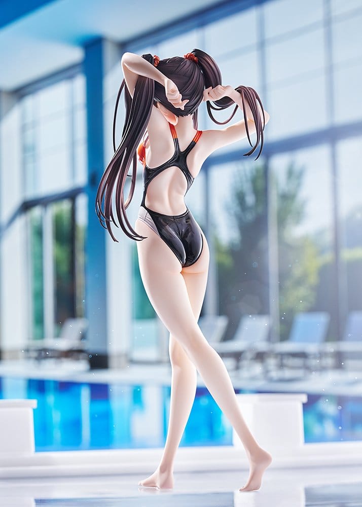 PREORDINE+ 12/2026 (NON CANCELLABILE) Date A Live Swimsuit Silhouette PVC Figure 1/7 Kurumi Tokisaki Swimwear Ver. 24 cm