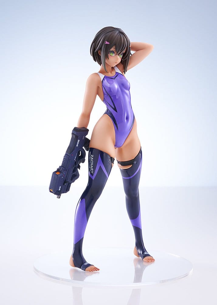 PREORDINE+ 12/2026 (NON CANCELLABILE) Arms Note PVC Figure 1/7 Buchou-chan of the Swimming Club Purple Swimsuit Ver. 22 cm