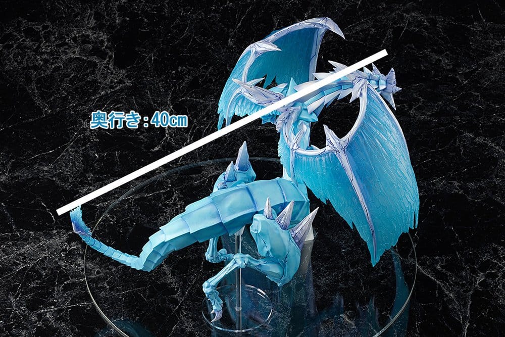PREORDINE+ 03/2027 Yu-Gi-Oh! Card Game Monster Figure Collection PVC Figure Brionac, Dragon of the Ice Barrier 26 cm