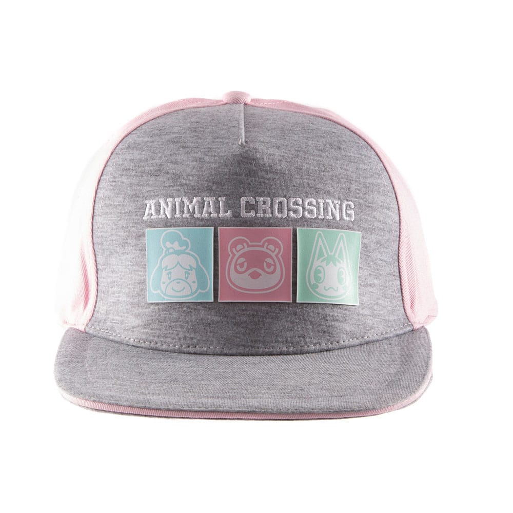 SU ORDINAZIONE Animal Crossing Snapback Cap Pastel Squares