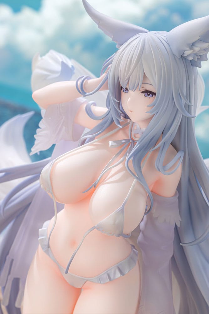 PREORDINE CHIUSO 04/2026 Azur Lane amiami x AniGame Shinano Dreamy White Sands Ver. 30 cm Statue 1/6 (PREORDINE NON CANCELLABILE)