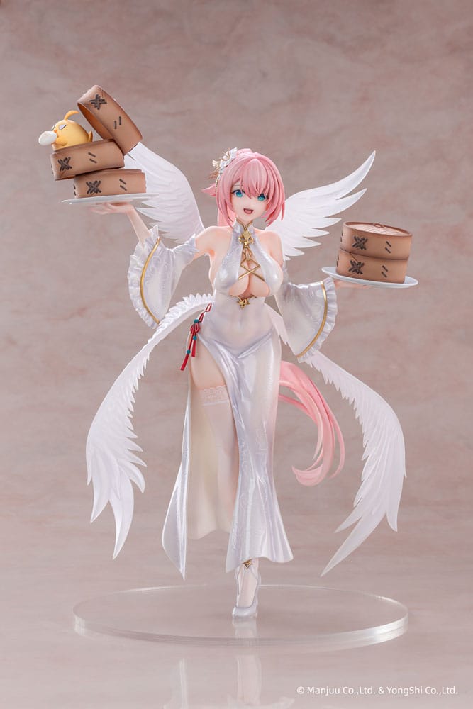 SU ORDINAZIONE Azur Lane PVC Statue 1/6 Theseus: New Year's White Plumage Ver. 27 cm