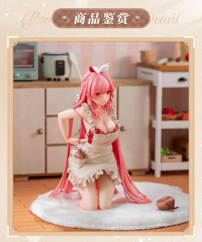 PREORDINE+ 11/2025 Original Character Statue 1/7 White Rabbit Rosu 16 cm