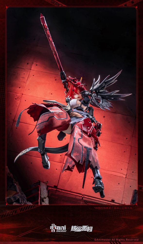 VORBESTELLUNG+ 03/2026 Original Character Seamless Actionfigur 1/9 Wolf-Mastiff Force Karas Samurai 20 cm